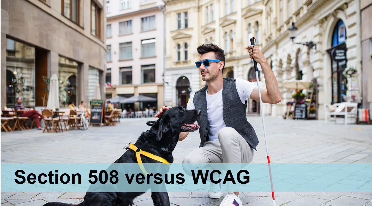 Section 508 versus WCAG